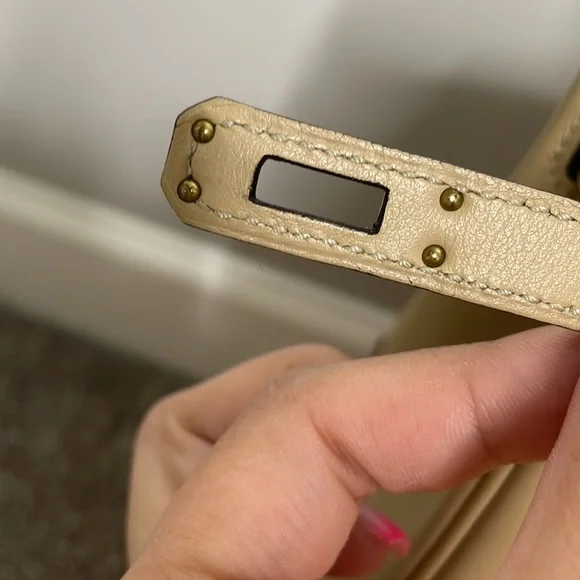 Hermes Swift Birkin 25 TRENCH C-stamp FULL set - Picture 5 of 17